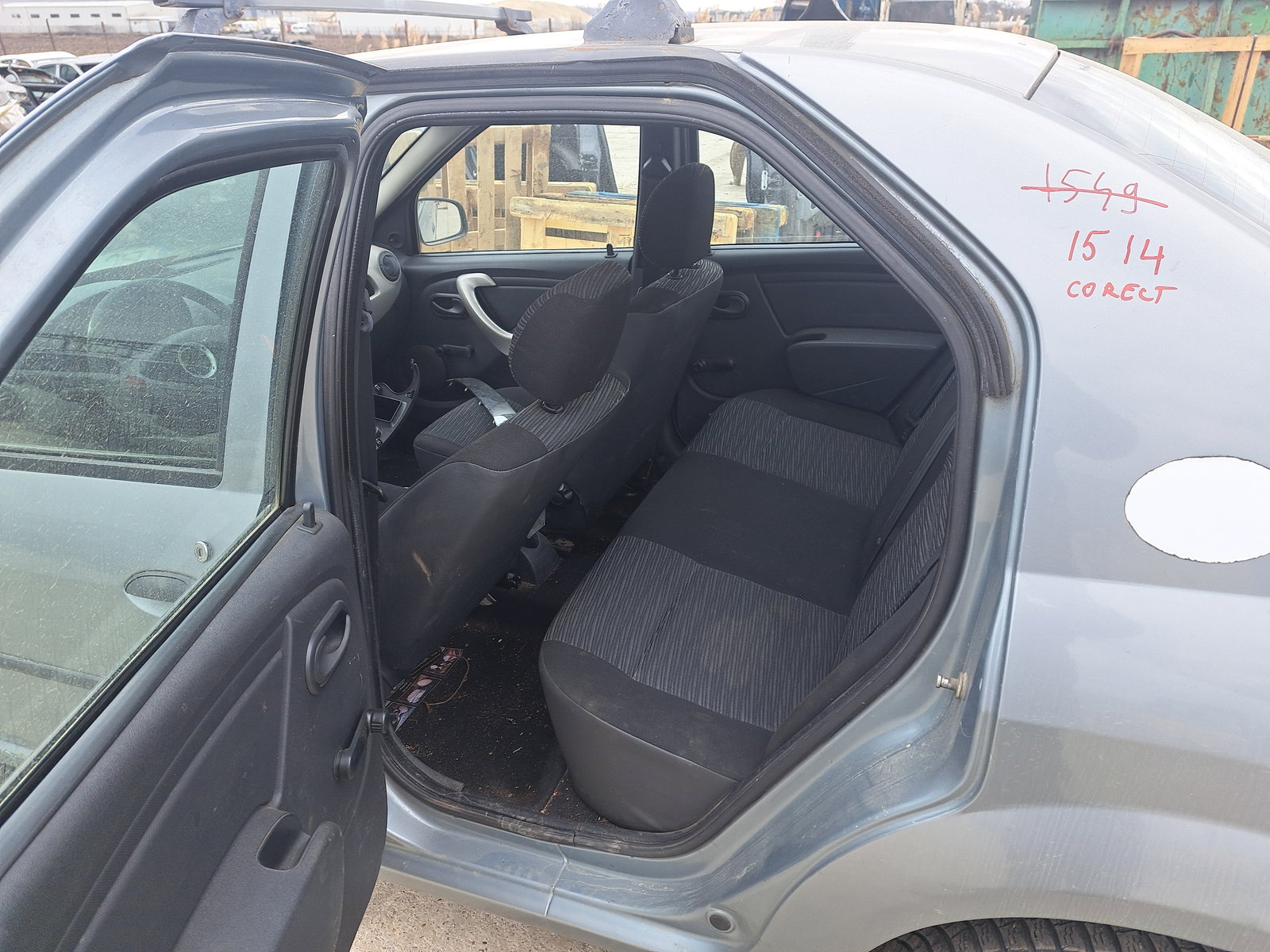 Cheder usa stanga spate Dacia Logan (LS) [Fabr 2004-2012] Berlina OEM