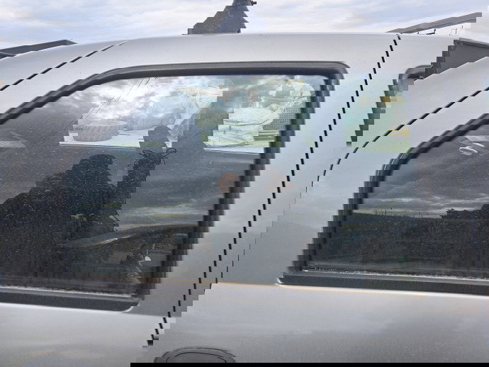 Geam usa dreapta spate Dacia Logan (LS) [Fabr 2004-2012] Berlina OEM