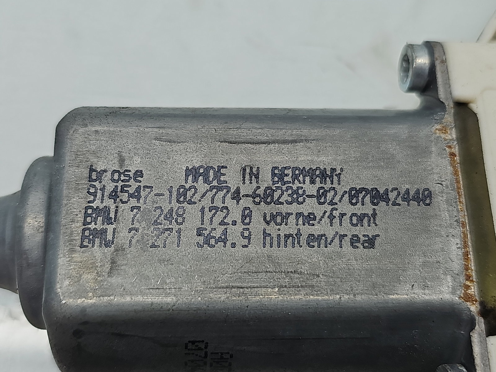 Motoras geam dreapta fata Bmw 5 (F10) [Fabr 2011-2016] Berlina Pachet M 72481720 - imagine 5