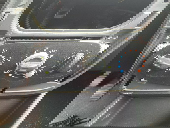 Panou comanda clima Dacia Logan (LS) [Fabr 2004-2012] OEM