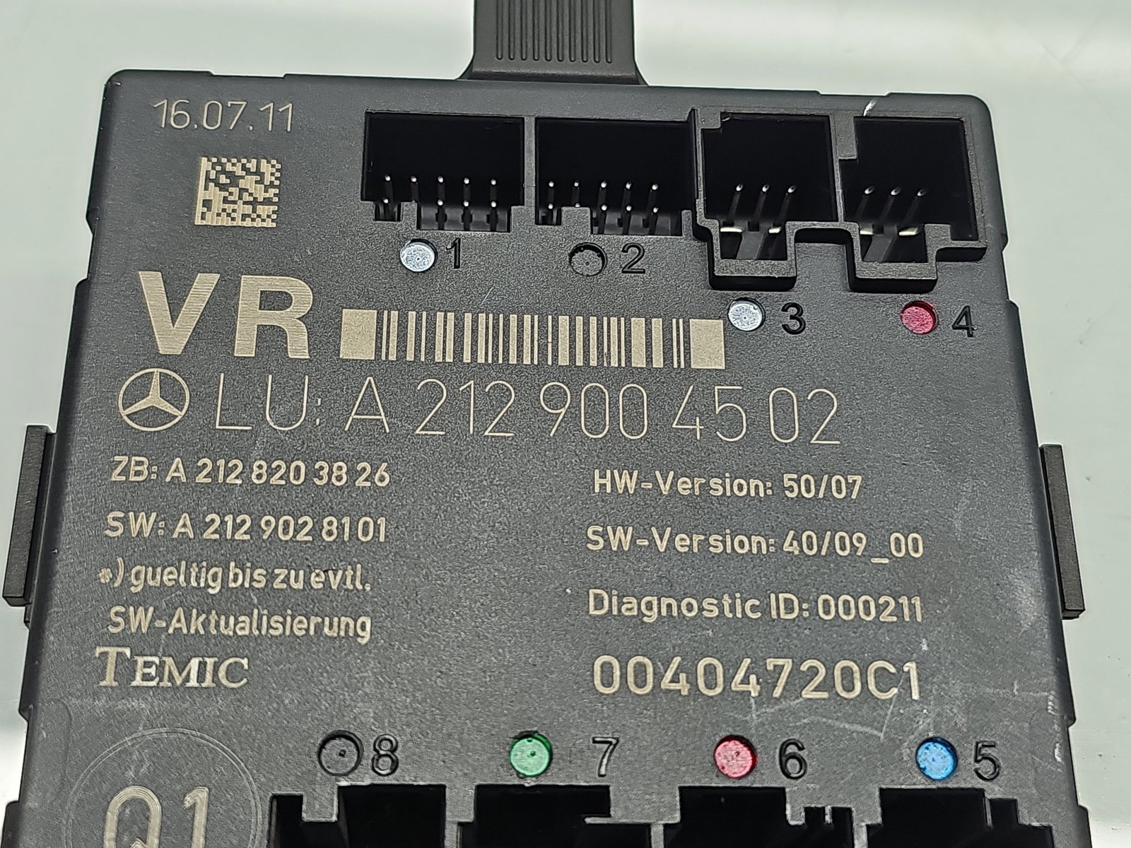 Modul confort Mercedes Clasa E (W212) [Fabr 2009-2016] A2129004502 - imagine 4