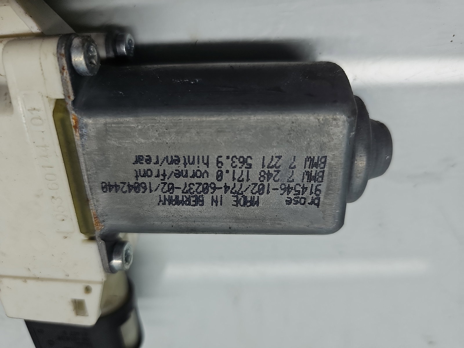 Motoras geam stanga fata Bmw 5 (F10) [Fabr 2011-2016] Berlina Pachet M 7248171.0 - imagine 4