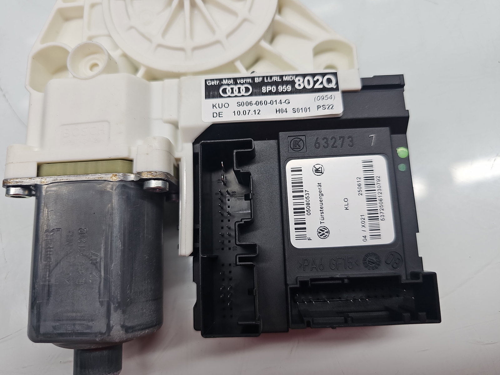 Motoras geam stanga fata AUDI A3 Sportback (8PA) [Fabr 2004-2013] Hatchback 8P0959802Q - imagine 5