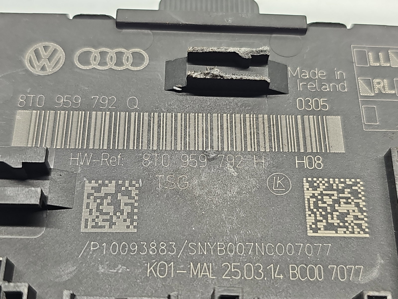 Modul confort AUDI A4 (8K2, B8.5) [Fabr 2008-2015] 8T0959792H - imagine 4
