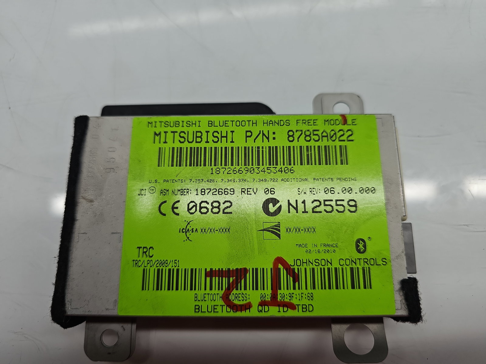 Modul confort MITSUBISHI ASX (GA) [Fabr 2010-2020] 8785A022 - imagine 4
