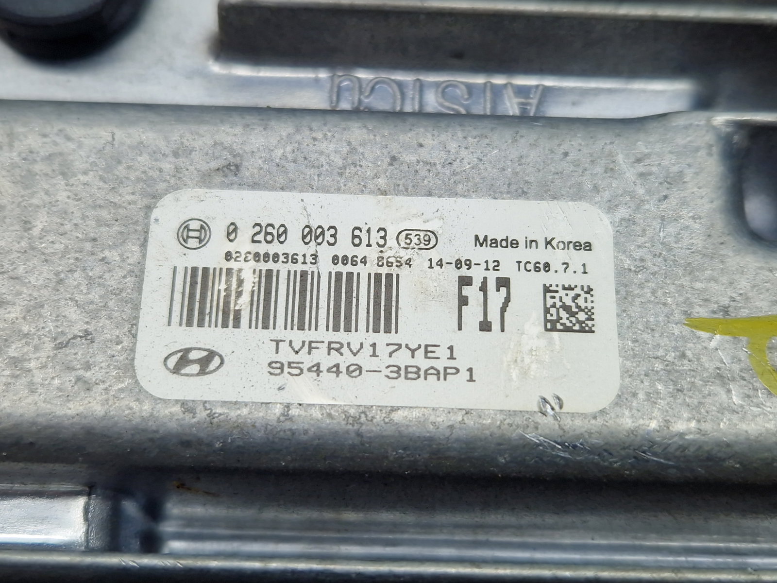Calculator motor ECU Hyundai i40 Wagon [Fabr 2012-2019] 95440-3BAP1 1.7 CRDI D4FD 100KW / 136CP - imagine 5
