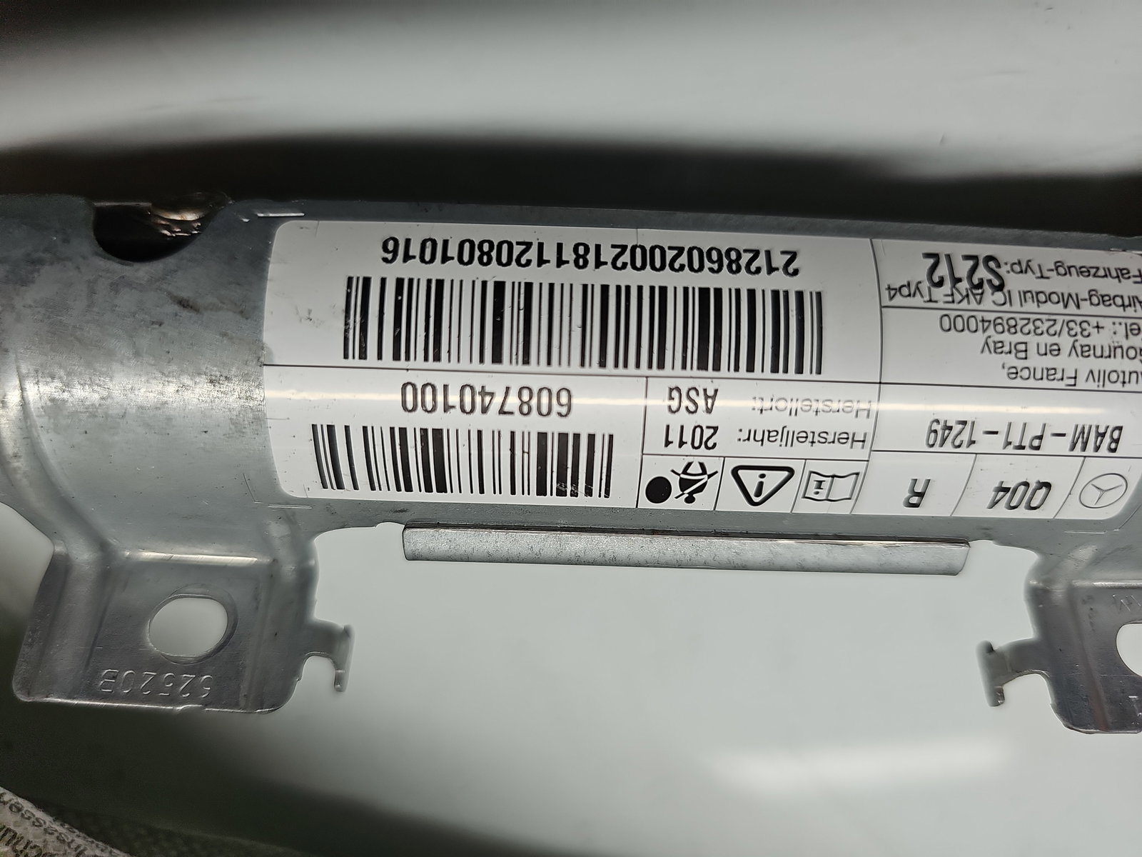 Airbag cortina dreapta Mercedes Clasa E (W212) [Fabr 2009-2016] 608740100 - imagine 5