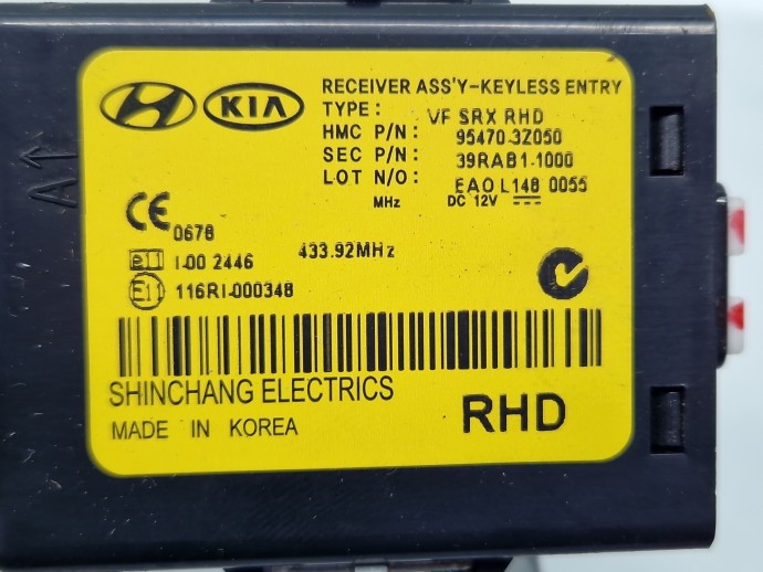 Modul confort Hyundai i40 Wagon [Fabr 2012-2019] 954703Z050