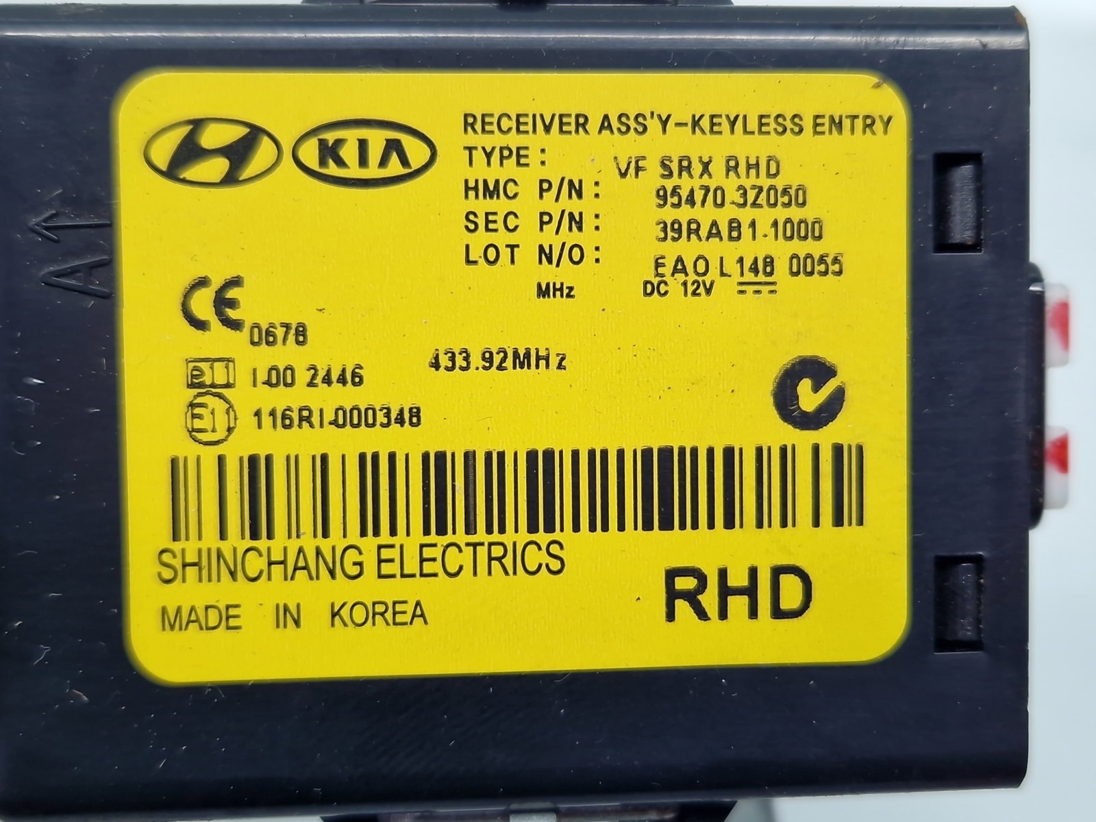 Modul confort Hyundai i40 Wagon [Fabr 2012-2019] 954703Z050 - imagine 5