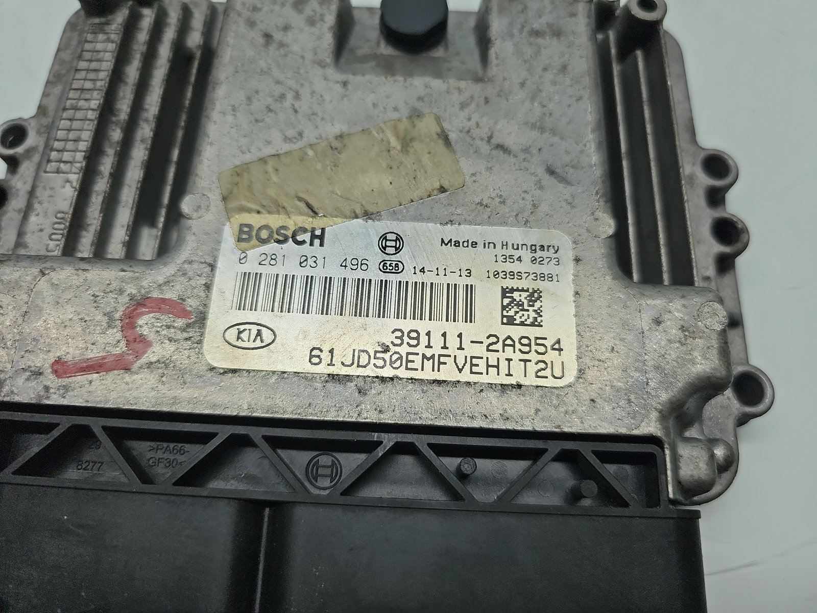 Calculator motor ECU KIA Ceed (JD) [Fabr 2012-2018] 39111-2A954 1.6 CRDI D4FB 100KW / 136CP - imagine 4