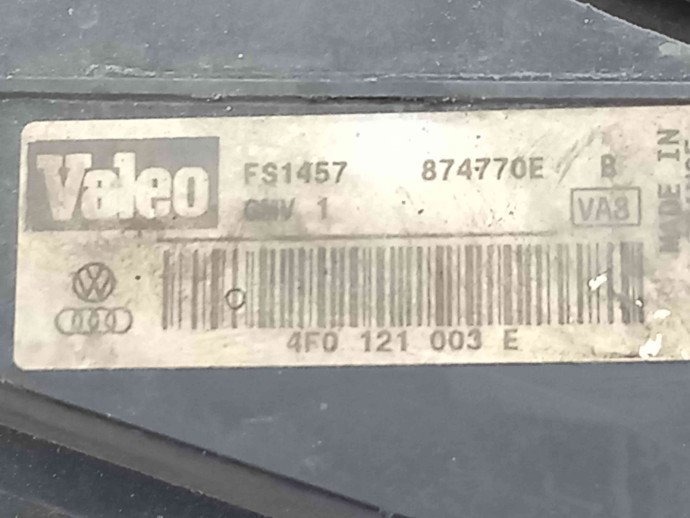 Electroventilator 4F0121003E Audi A4 (8EC, B7) [Fabr 2004-2008] 2.0 BLB