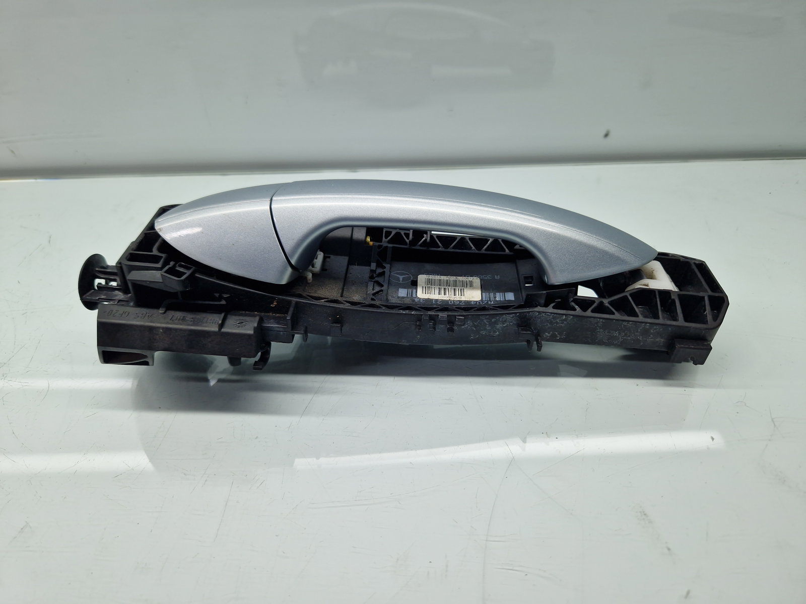 Maner usa stanga spate Mercedes Clasa C (W204) [Fabr 2007-2014] Berlina Facelift, AMG 988U Argintiu Diamat - imagine 2