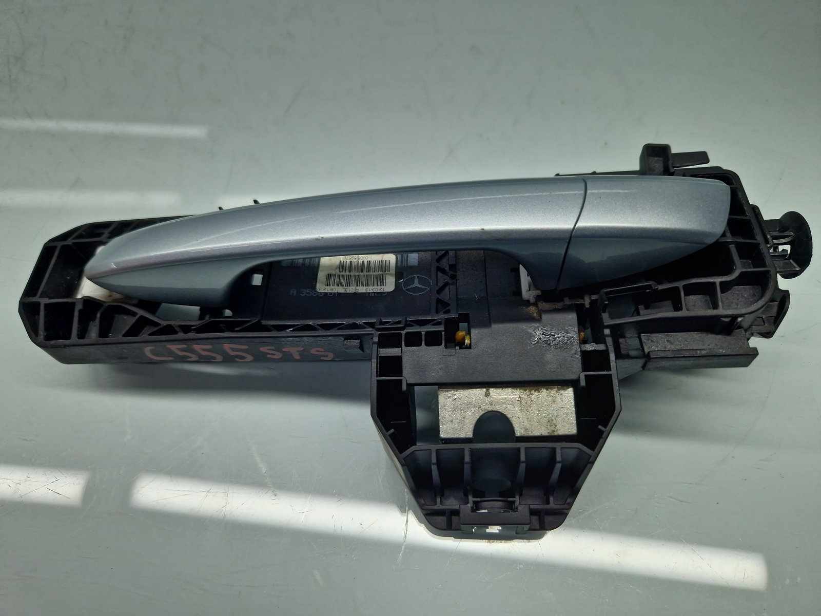 Maner usa stanga spate Mercedes Clasa C (W204) [Fabr 2007-2014] Berlina Facelift, AMG 988U Argintiu Diamat - imagine 4