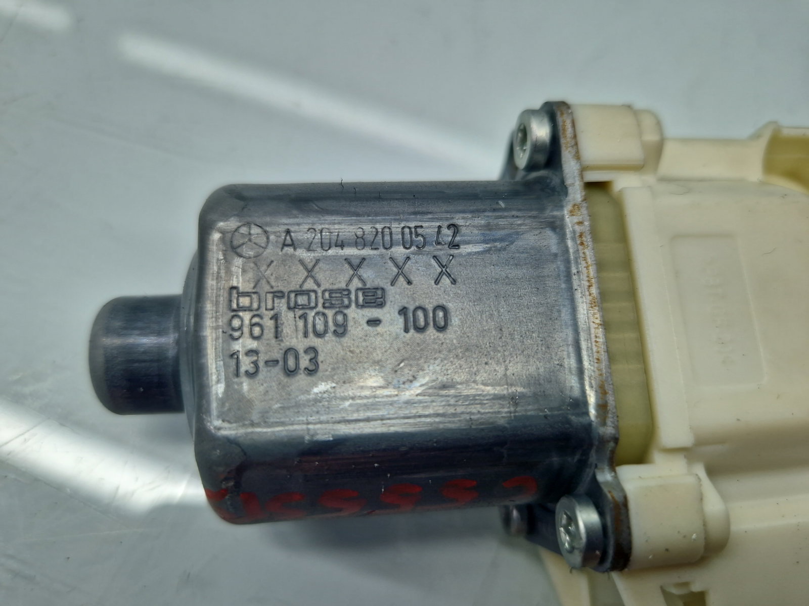 Motoras geam stanga spate Mercedes Clasa C (W204) [Fabr 2007-2014] Berlina Facelift, AMG A2048200542 - imagine 4