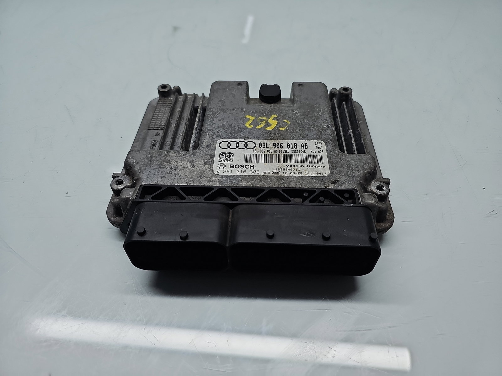 Calculator motor ECU AUDI A3 Sportback (8PA) [Fabr 2004-2013] 03L906018AB 2.0 TDI CFFB 103KW / 140CP - imagine 2