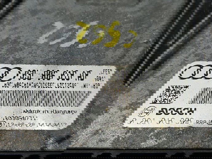 Calculator motor ECU AUDI A3 Sportback (8PA) [Fabr 2004-2013] 03L906018AB 2.0 TDI CFFB 103KW / 140CP