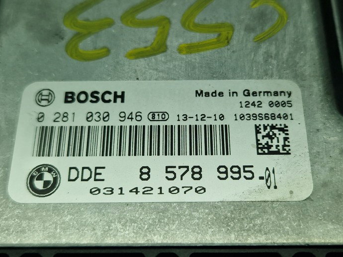Calculator motor ECU Bmw 5 (F10) [Fabr 2011-2016] 8578995-01 2.0 N47D20 135KW / 184CP