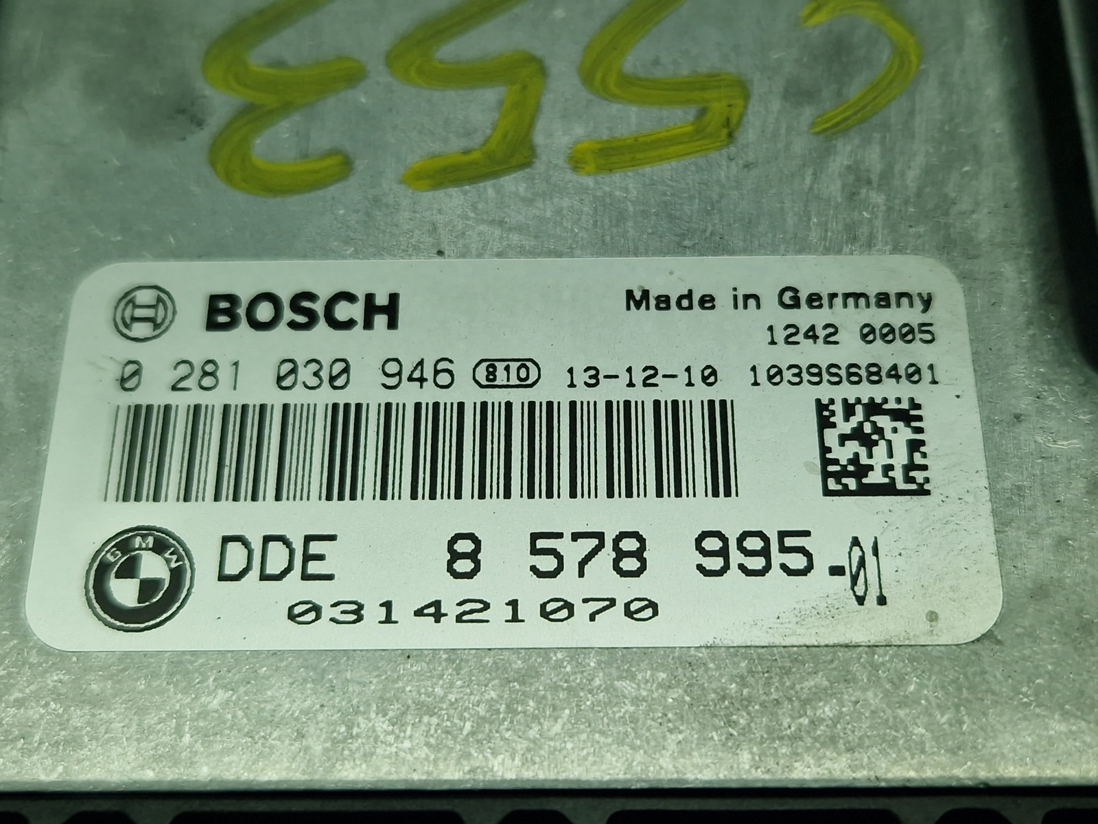 Calculator motor ECU Bmw 5 (F10) [Fabr 2011-2016] 8578995-01 2.0 N47D20 135KW / 184CP - imagine 5