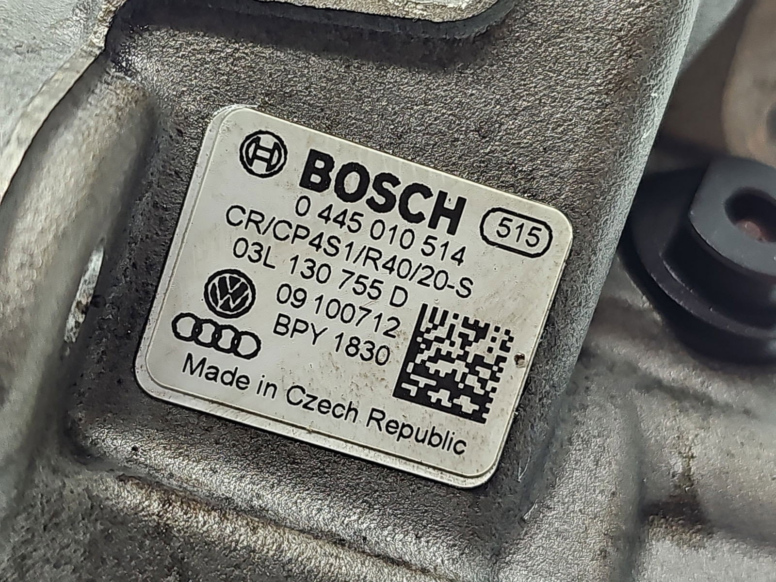 Pompa inalta presiune Volkswagen Tiguan (5N) [Fabr 2007-2016] 03L130755D/0445010514 2.0 TDI CFFB 103KW / 140CP - imagine 2