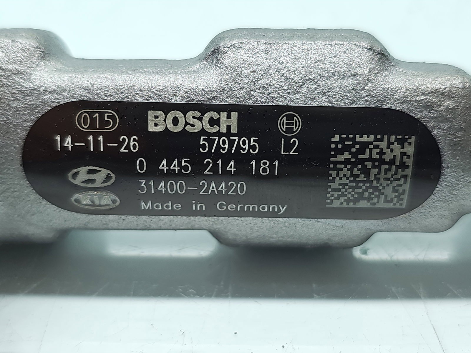 Rampa injectoare Hyundai i30 (GD) [Fabr 2012-2017] 31400-2A420/0445214181 1.6 CRDI D4FB 100KW / 136CP - imagine 2