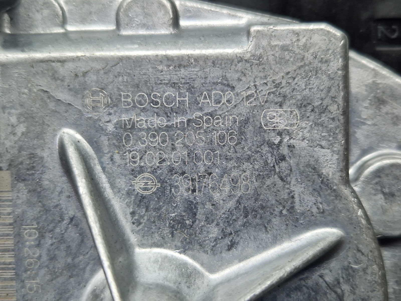 Motoras stergator haion Opel Corsa E [Fabr 2014-prezent] 39176498 - imagine 2