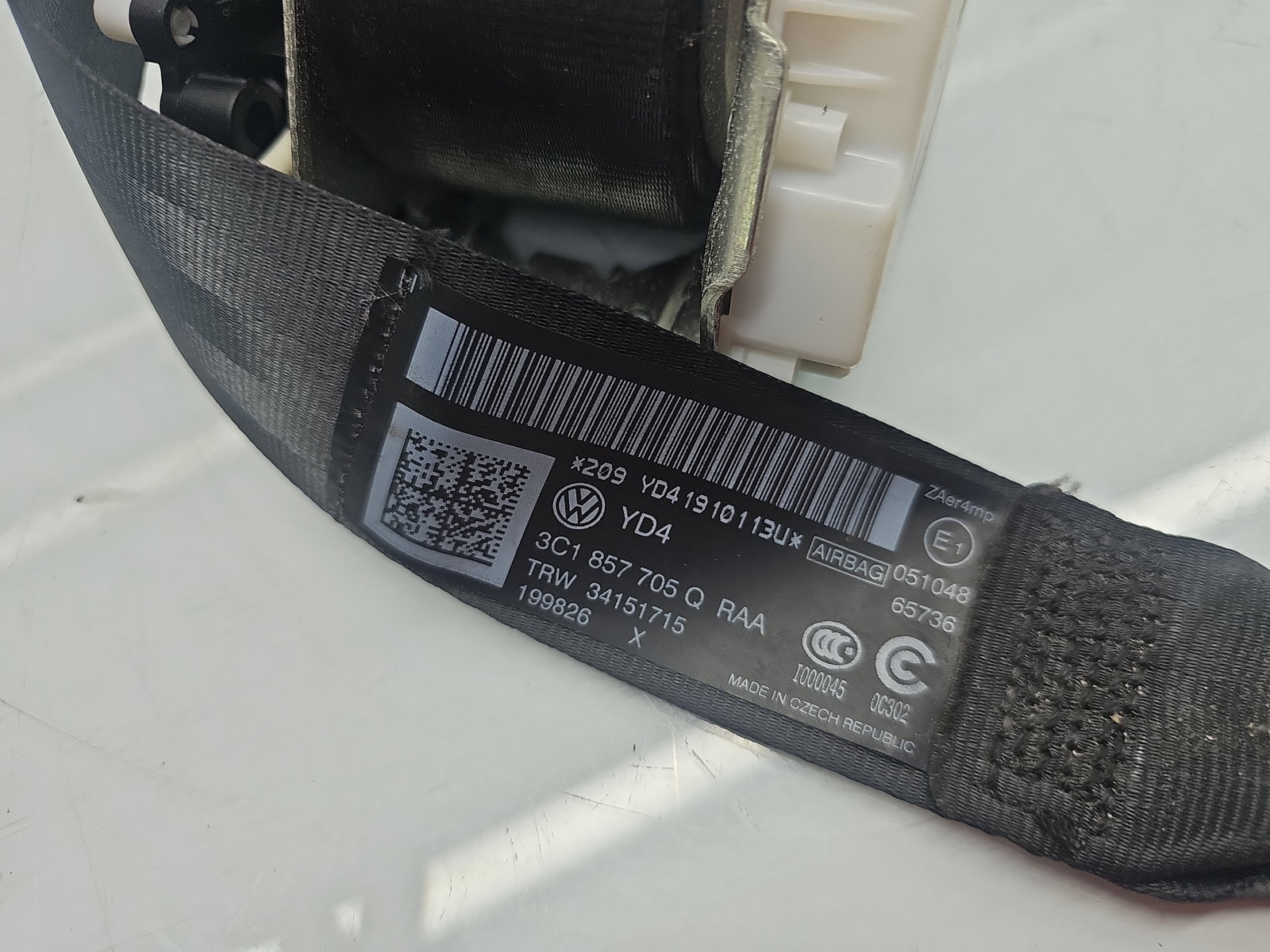 Centura stanga fata Volkswagen Passat B7 (365) [Fabr 2010-2014] 3C1857705Q - imagine 4