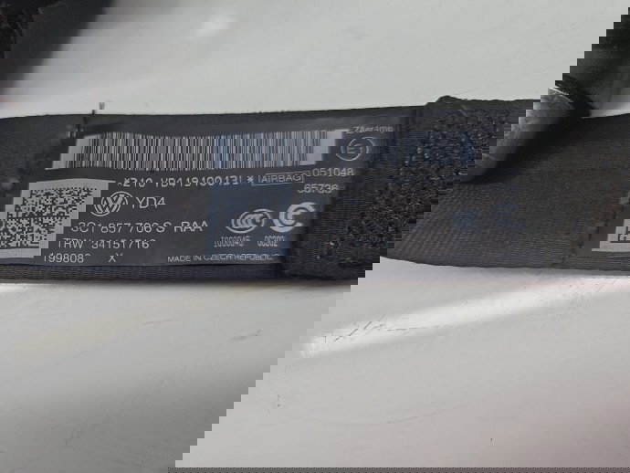 Centura dreapta fata Volkswagen Passat B7 (365) [Fabr 2010-2014] 3C1857706S