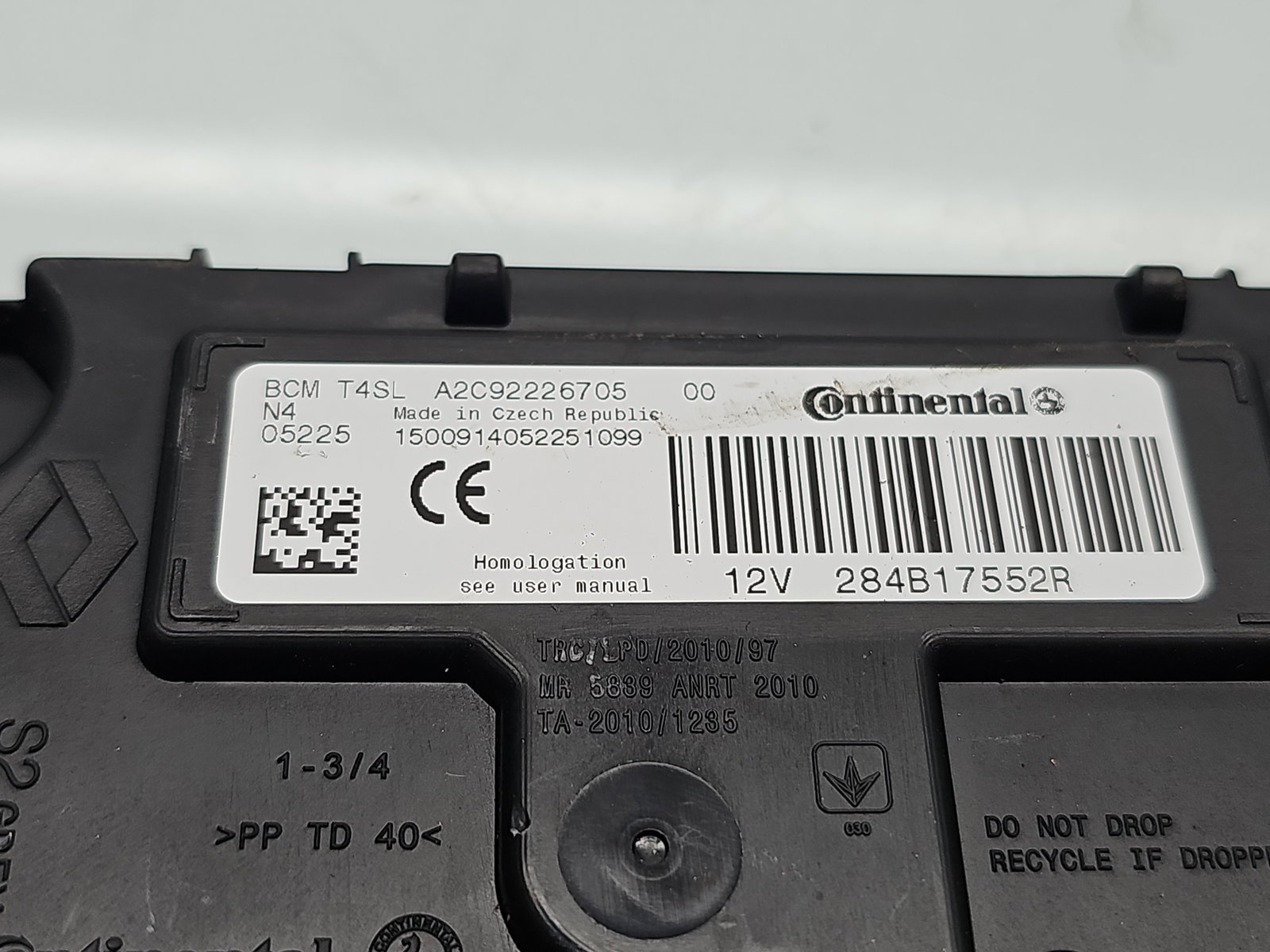 Modul confort Renault Clio 4 [Fabr 2012-2020] 284B17552R - imagine 4