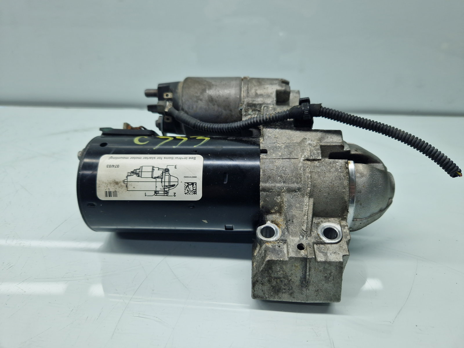 Electromotor Bmw 5 (F10) [Fabr 2011-2016] 99857410202 2.0 N47D20 135KW / 184CP - imagine 1