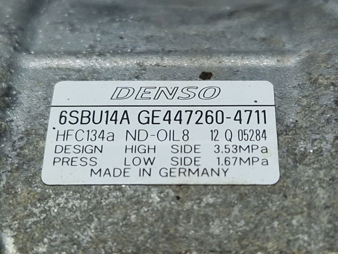Compresor clima Bmw 3 (F30) [Fabr 2012-2017] 447260-4711 2.0 N47D20 135KW / 184CP