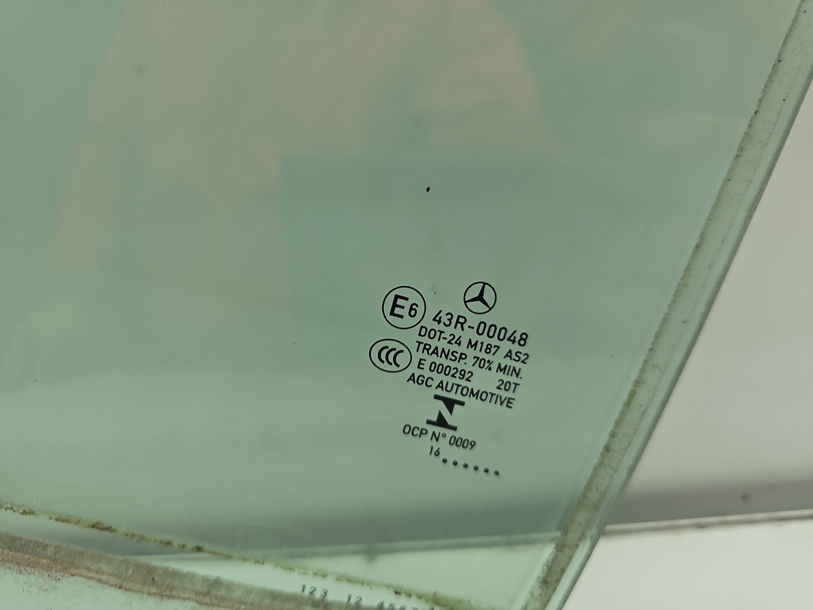 Geam usa stanga spate Mercedes Clasa A (W176) [Fabr 2012-2018] OEM - imagine 2