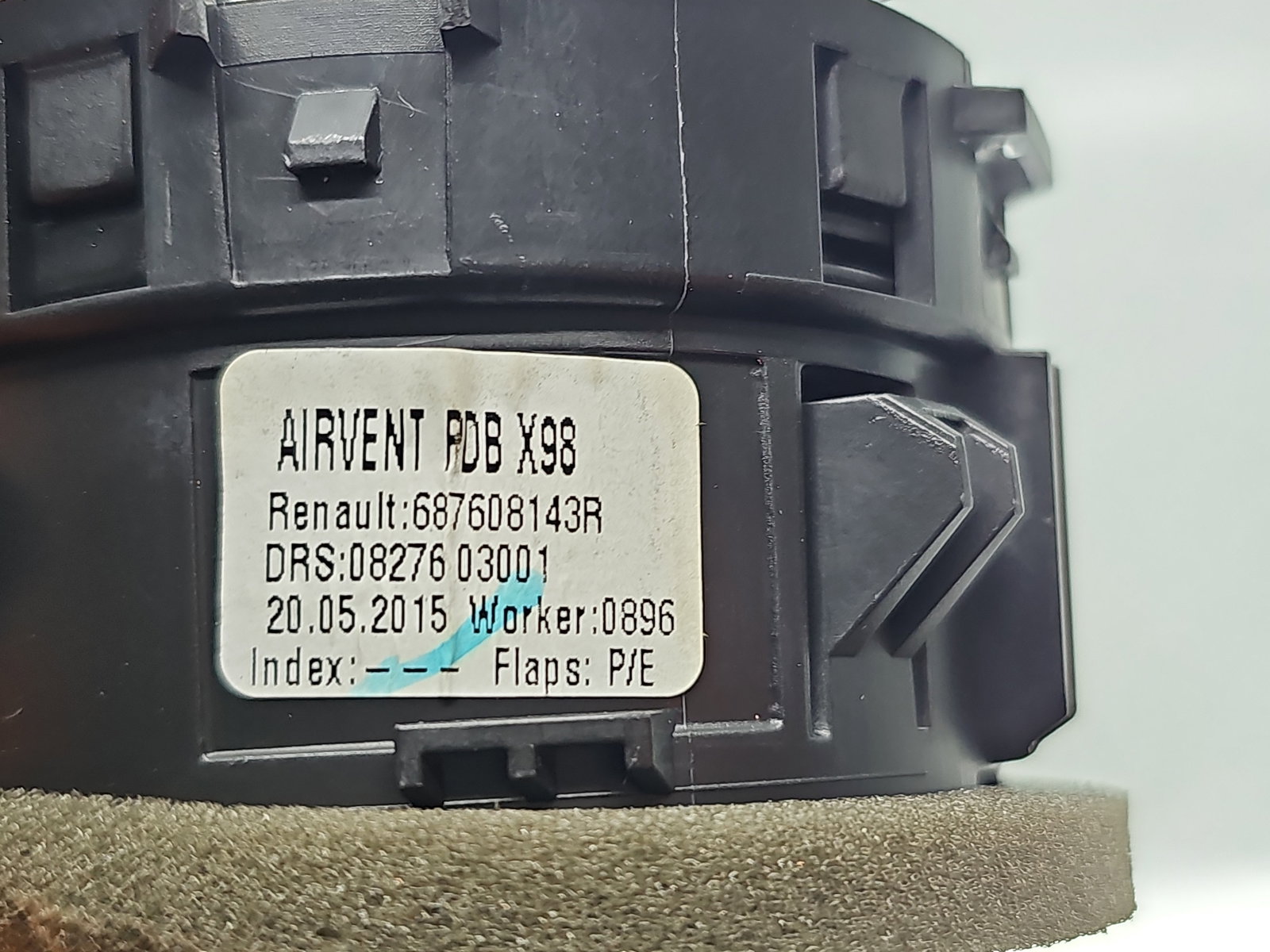 Grila aerisire stanga Renault Clio 4 [Fabr 2012-2020] 687608143R - imagine 4