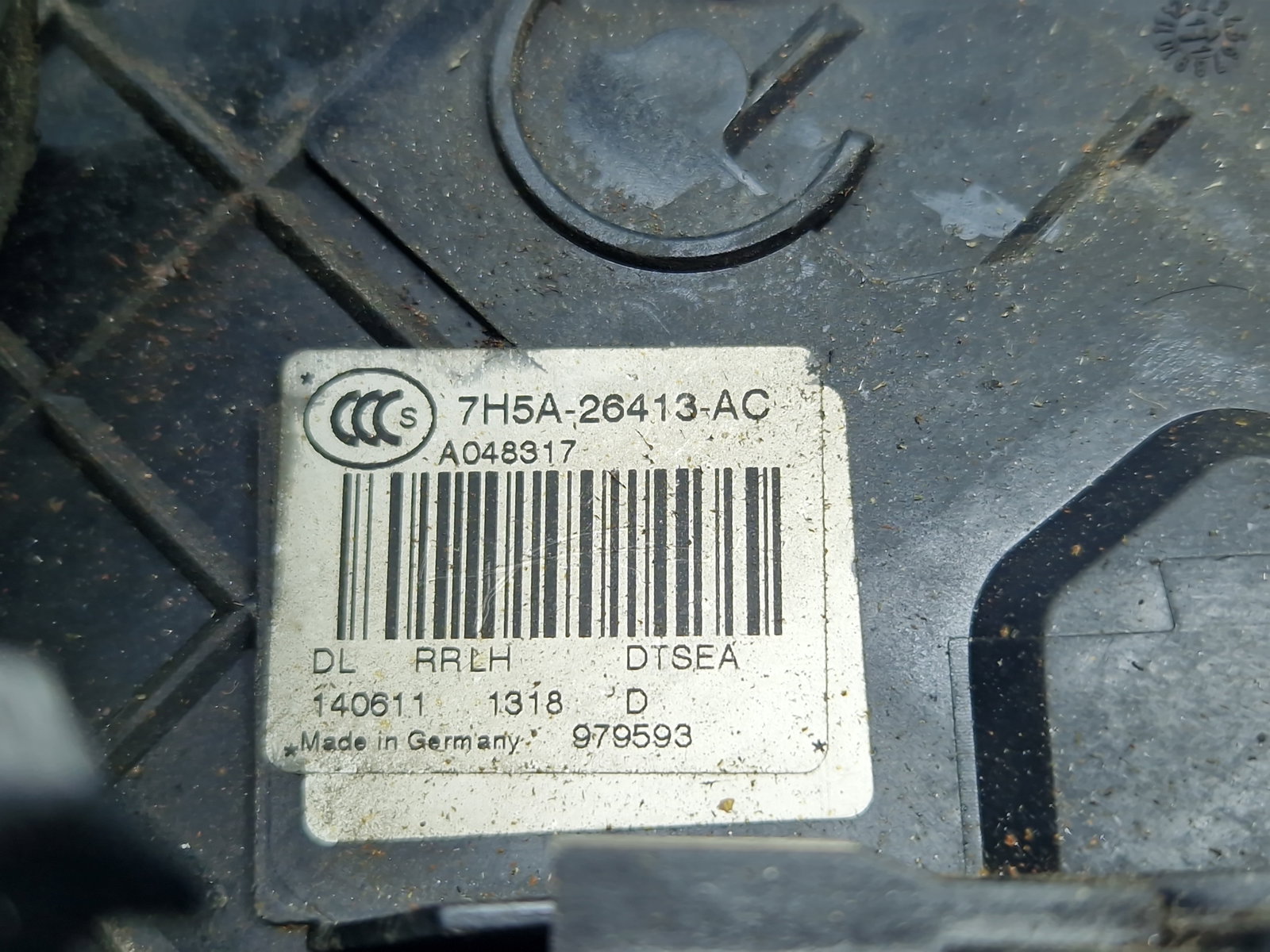 Broasca usa stanga spate Jaguar XF (X250) [Fabr 2008-2015] Facelift 7H5A-26413-AC - imagine 5