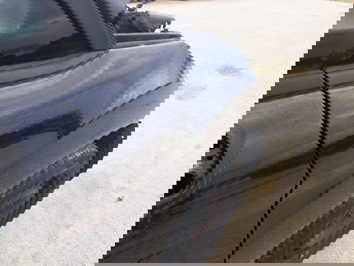 Aripa dreapta fata Ford Fiesta 6 [Fabr 2008-2019] Panther Black Metal