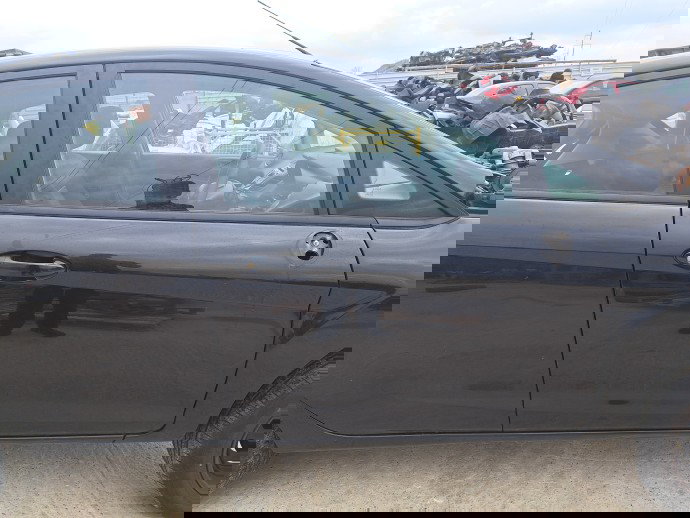 Usa dreapta fata Ford Fiesta 6 [Fabr 2008-2019] Panther Black Metal