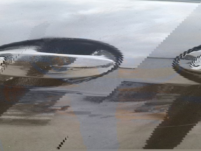 Maner usa dreapta fata Ford Fiesta 6 [Fabr 2008-2019] Panther Black Metal