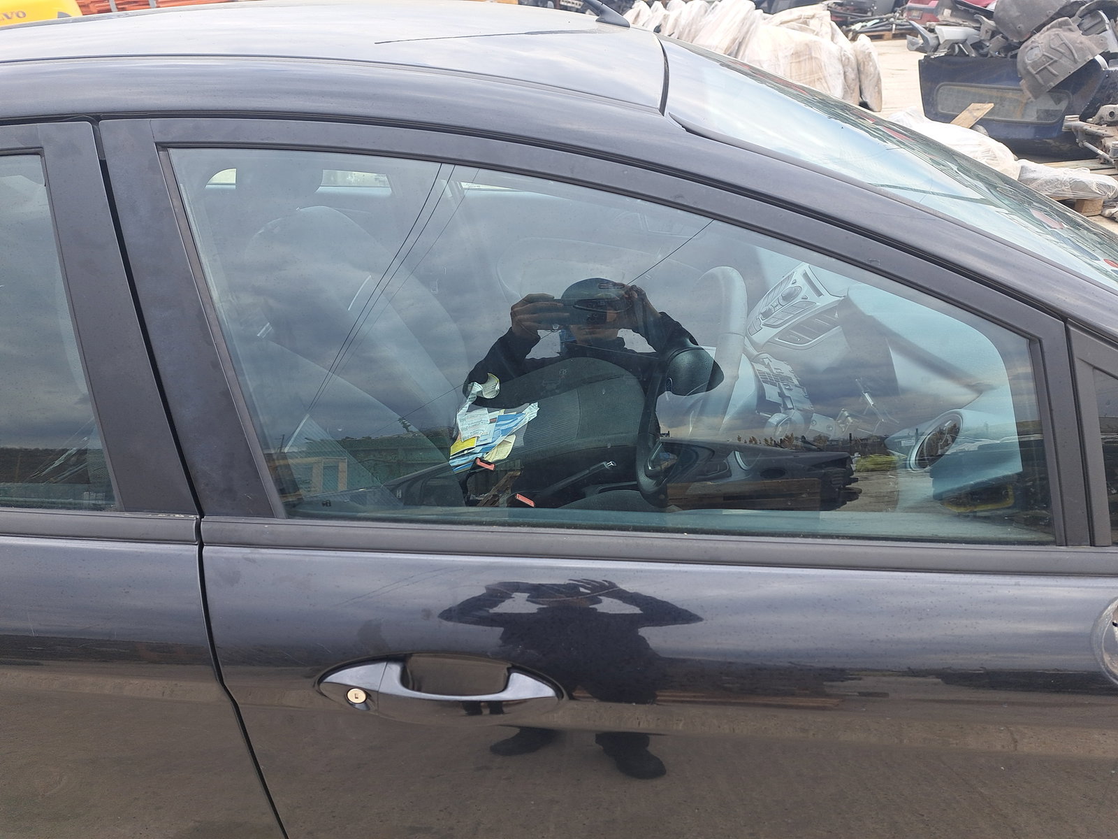 Geam usa dreapta fata Ford Fiesta 6 [Fabr 2008-2019] OEM