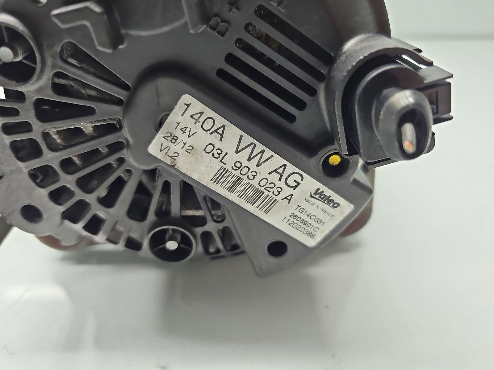Alternator Skoda Rapid (NH3) [Fabr 2012-2019] 03L903023A 2.0 TDI CFFB 103KW / 140CP - imagine 2