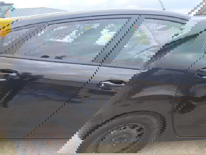 Usa dreapta spate Ford Fiesta 6 [Fabr 2008-2019] Panther Black Metal