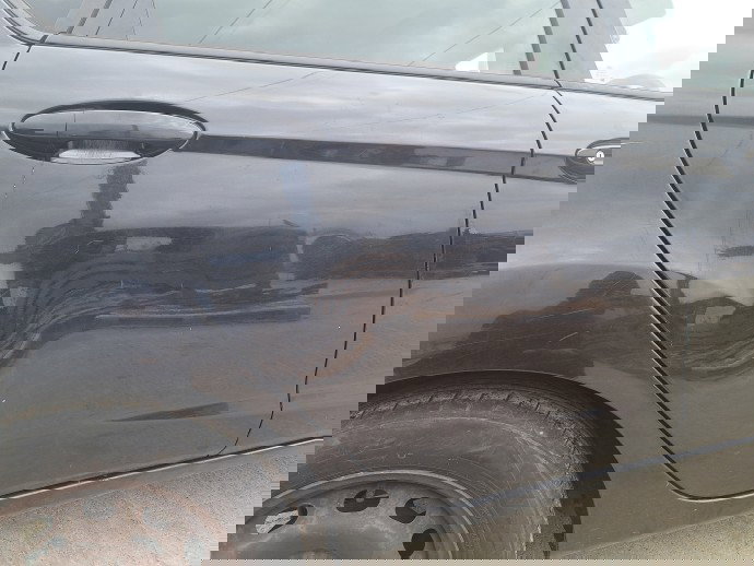 Usa dreapta spate Ford Fiesta 6 [Fabr 2008-2019] Panther Black Metal