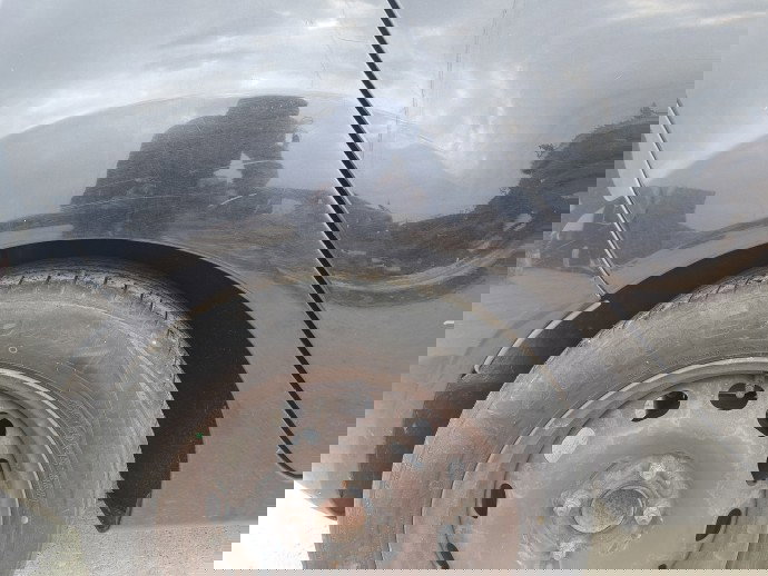 Aripa dreapta spate Ford Fiesta 6 [Fabr 2008-2019] Panther Black Metal