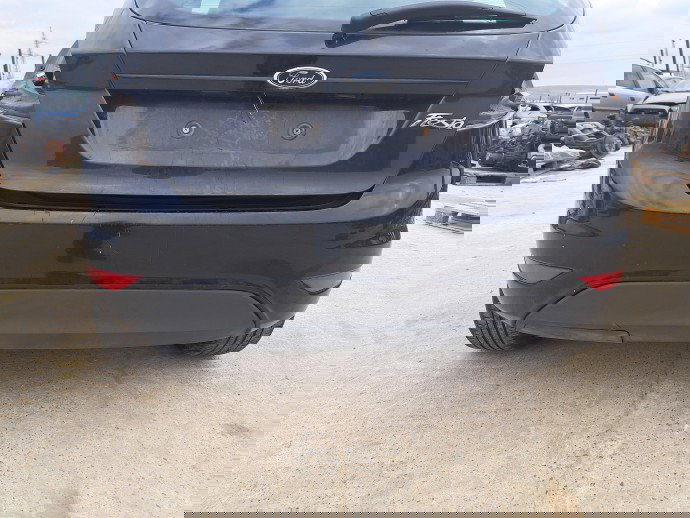 Bara spate Ford Fiesta 6 [Fabr 2008-2019] Panther Black Metal