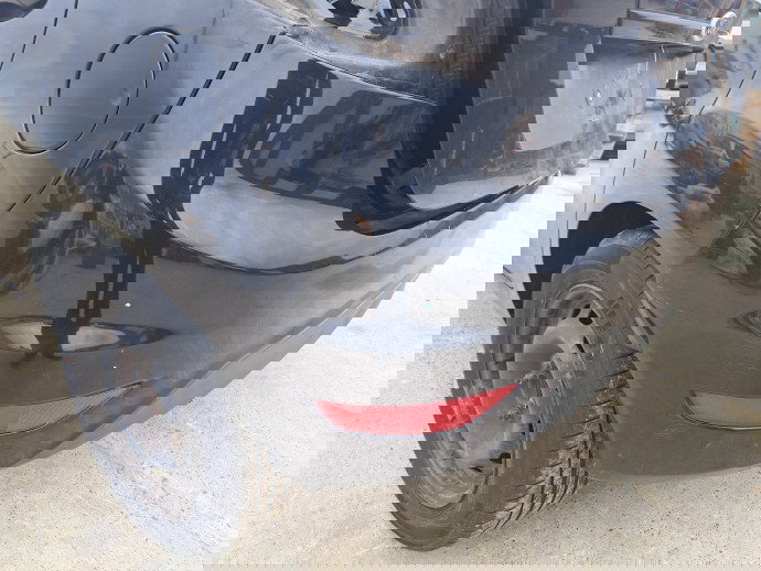 Bara spate Ford Fiesta 6 [Fabr 2008-2019] Panther Black Metal