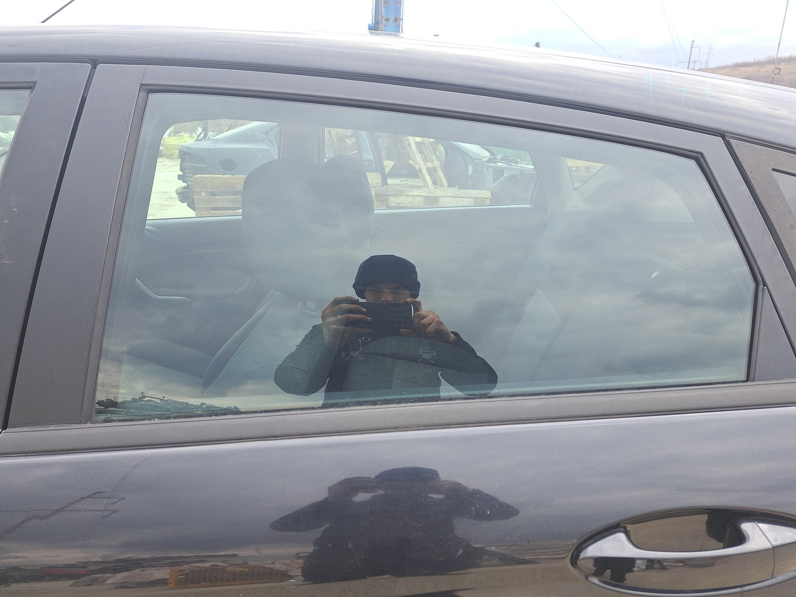 Geam usa stanga spate Ford Fiesta 6 [Fabr 2008-2019] OEM