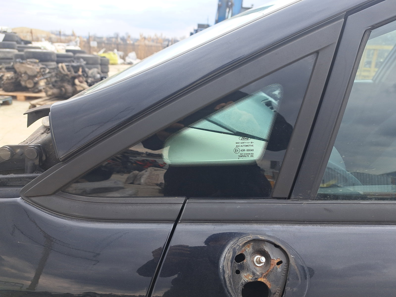 Geam caroserie fix stanga Ford Fiesta 6 [Fabr 2008-2019] OEM