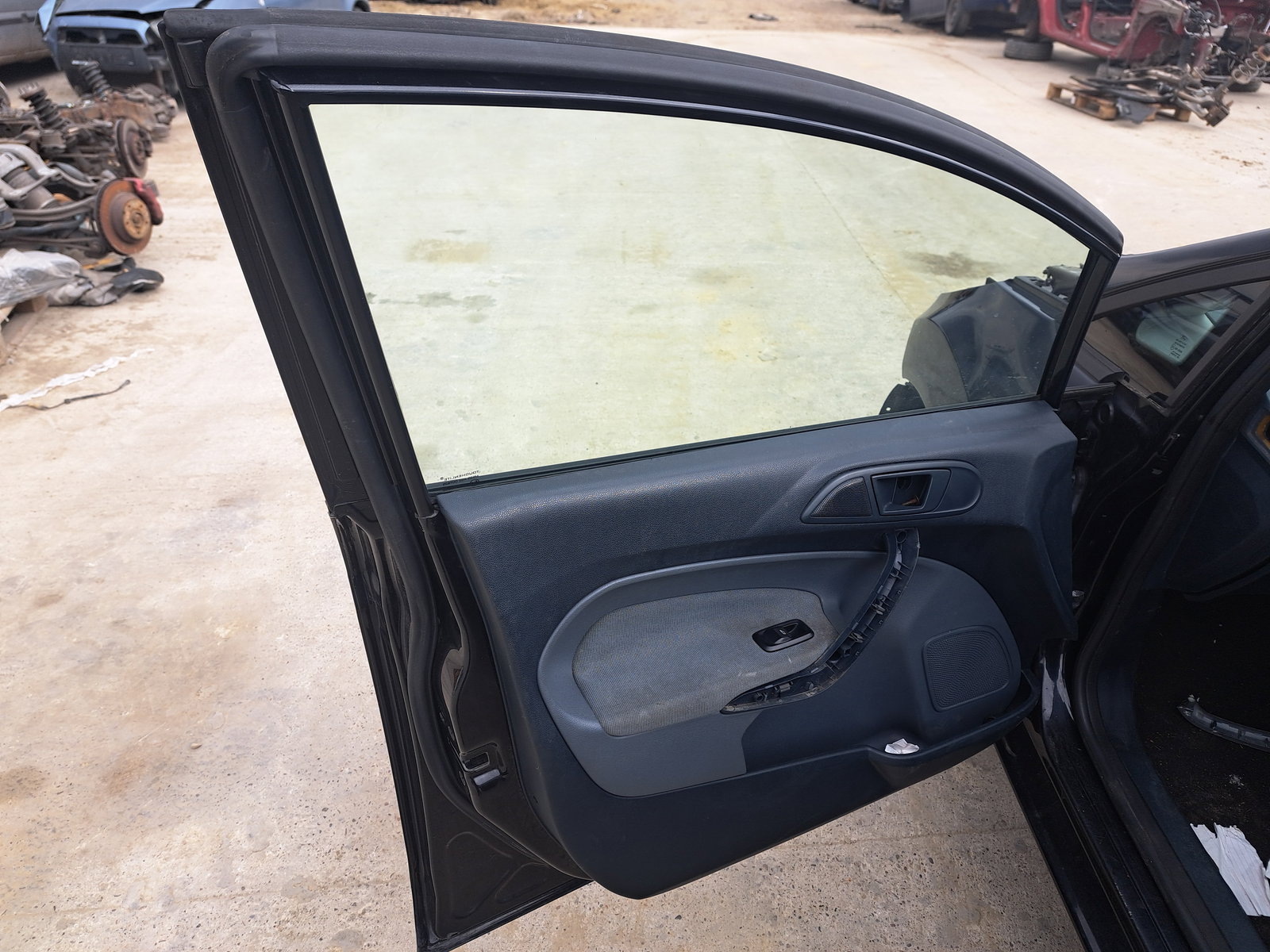 Usa stanga fata Ford Fiesta 6 [Fabr 2008-2019] Panther Black Metal - imagine 2