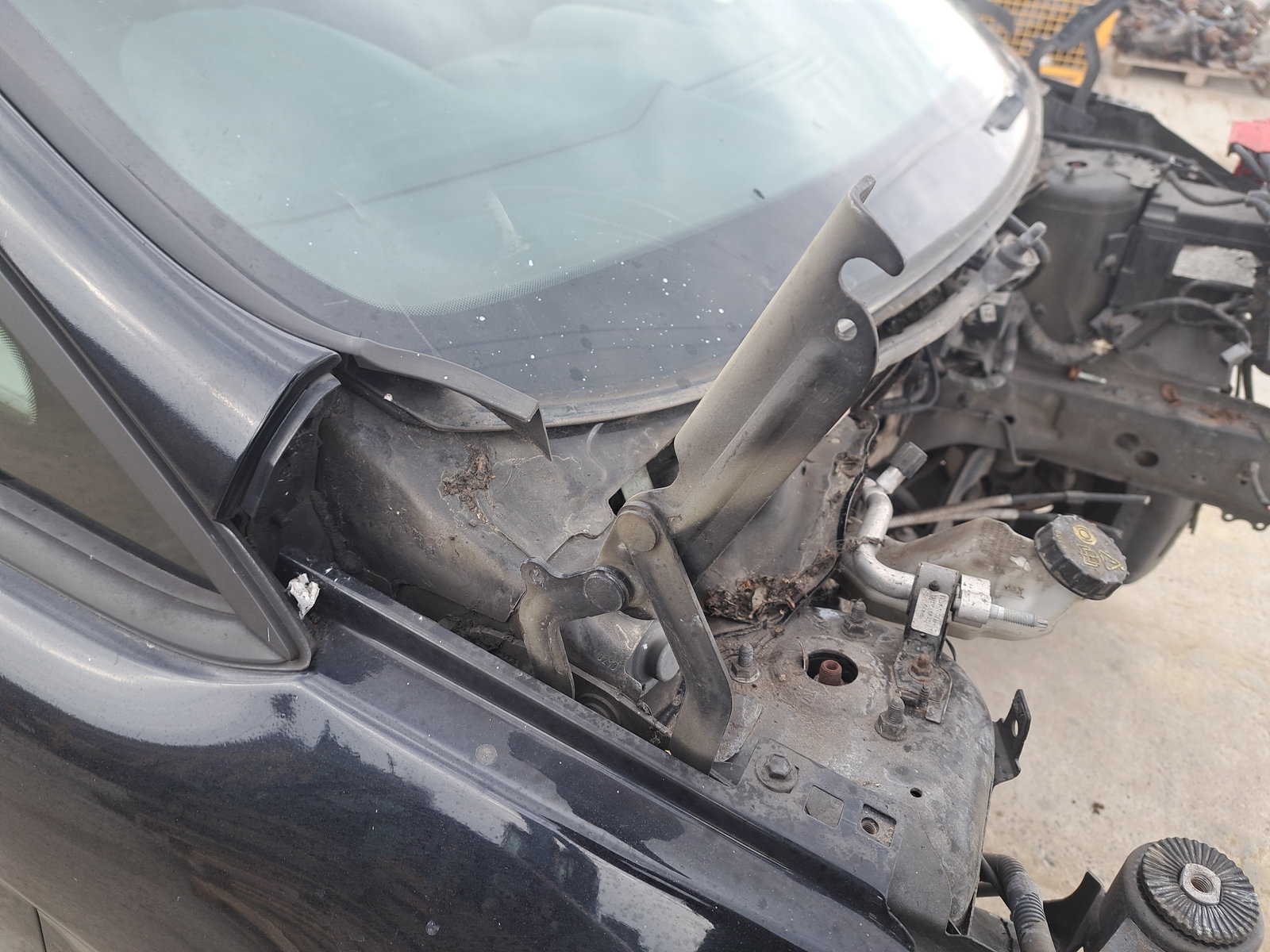 Balama capota dreapta Ford Fiesta 6 [Fabr 2008-2019] OEM - imagine 1