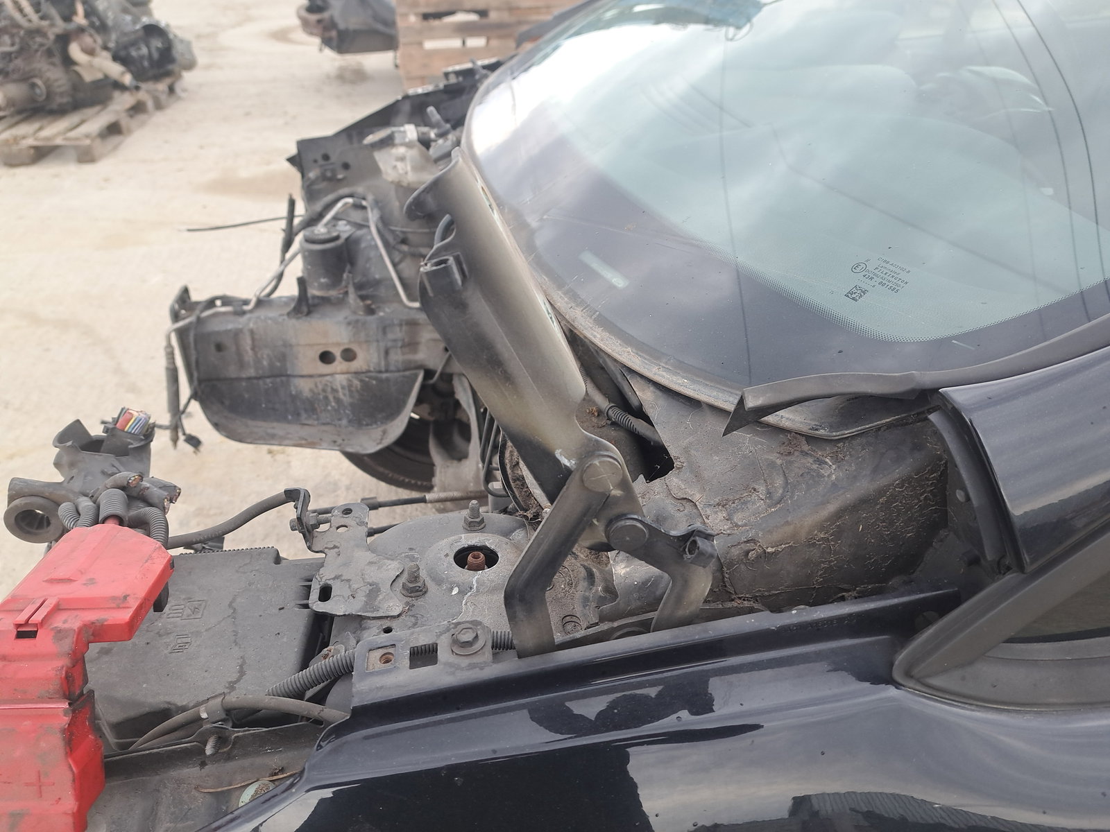 Balama capota stanga Ford Fiesta 6 [Fabr 2008-2019] OEM - imagine 1