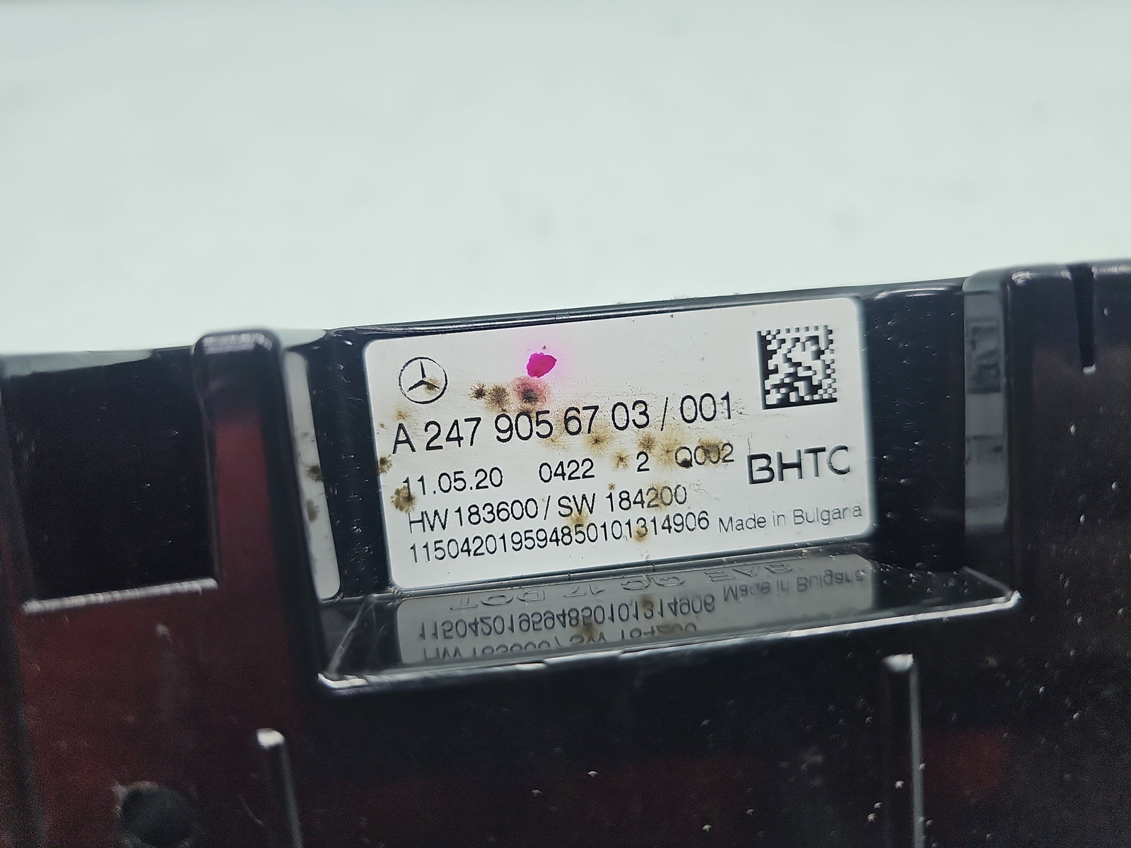 Panou comanda clima Mercedes Clasa A (W177) [Fabr 2019-2024] A2479056703 - imagine 5