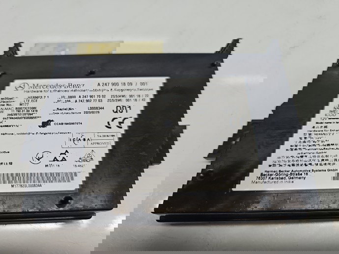 Modul confort Mercedes Clasa A (W177) [Fabr 2019-2024] A2479001809